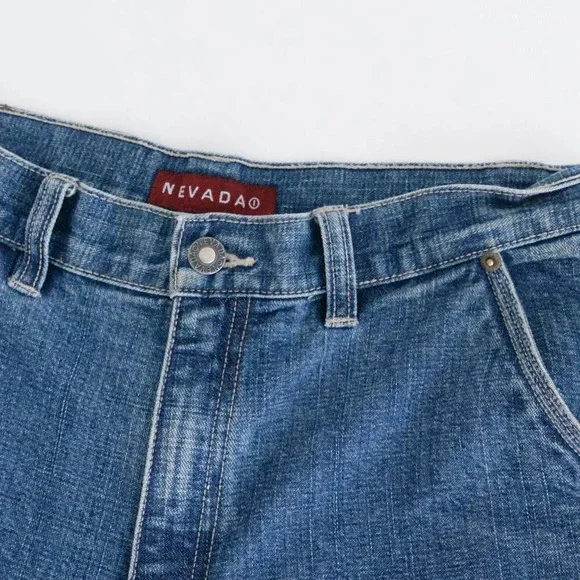Vintage 91' Nevada Dungaree Carhartt Style Blue  Denim Jeans Size 30x32 - Picture 11 of 15
